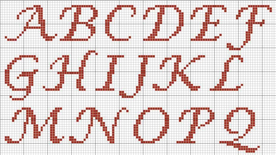 Электронная схема «Весенняя азбука» с русскими буквами – Owlforest Embroidery