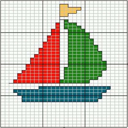 Набор для вышивки крестом - LETISTITCH - LETI 907 Ship / Корабль